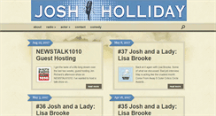 Desktop Screenshot of joshholliday.com